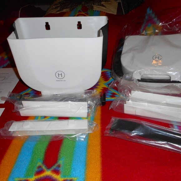 Henning Lee S/2 4.75 Quart Collapsible Countertop Waste Bins (2-Pack) New! - Picture 5 of 7